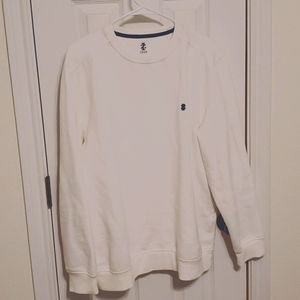 IZOD White Long Sleeve Sweater